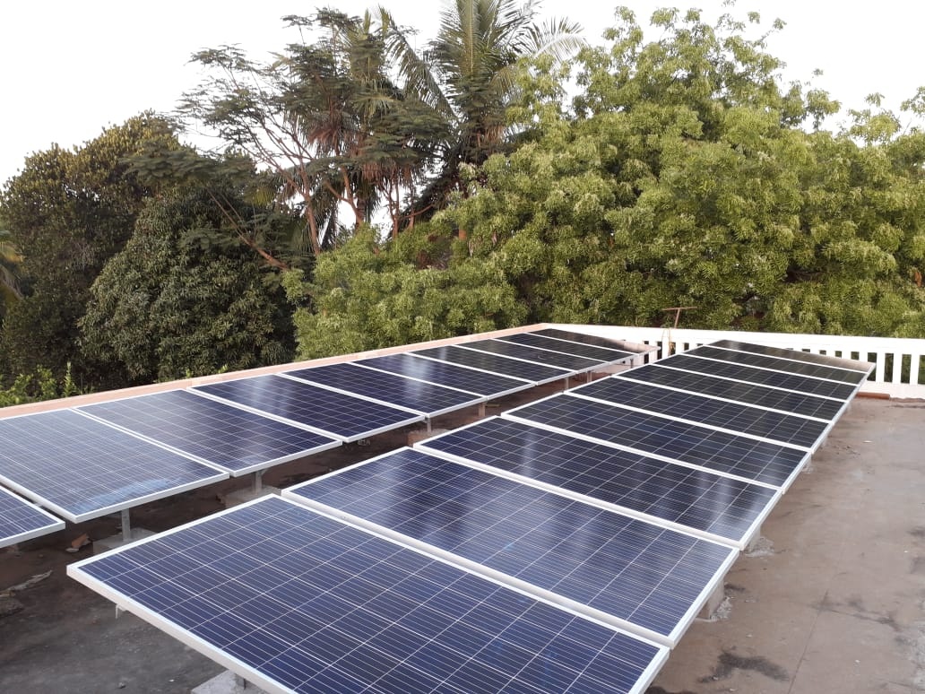 Greenergy solar installation